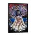 East Urban Home Night Blooming Jasmine by Ashley Joi - Painting Print Canvas/Metal in Blue/Indigo | 40 H x 1.5 D in | Wayfair