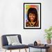 East Urban Home Michelle Obama by Crixtover Edwin - Painting Print Metal in Brown | 32 H x 24 W x 1 D in | Wayfair 5D14065A579448A18C88E495CC72F564