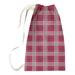 East Urban Home New England Football Luxury Plaid Laundry Bag Fabric in Red/Gray | 29 H in | Wayfair 39202D1A38E24DC6B917F1AC64089645
