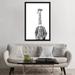 East Urban Home High Class Gentleman by Mike Koubou - Graphic Art Print Canvas/Metal in Black/White | 60 H x 40 W x 1.5 D in | Wayfair