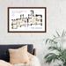 East Urban Home The Apartments from Friends by TV Floorplans & More - Graphic Art Print Canvas/Metal in Gray/White | 26 H x 40 W x 1.5 D in | Wayfair