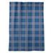 East Urban Home Seattle Football Plaid Room Darkening Thermal Rod Pocket Single Curtain Panel Polyester in Gray/Green/Blue | 84 H in | Wayfair