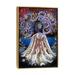 East Urban Home Night Blooming Jasmine by Ashley Joi - Painting Print Canvas/Metal in Blue/Indigo | 40 H x 1.5 D in | Wayfair