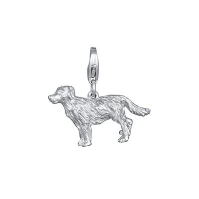 Nenalina - Hund Dog Anhänger 925 Sterling Silber Charms & Kettenanhänger Damen