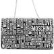 Love Moschino Damen Borsa A Spalla Da Donna Schultertasche, Kollektion Herbst Winter 2021, Schwarz