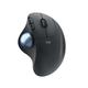 Logitech ERGO M575 Wireless Trackball Maus - Einfache Steuerung mit dem Daumen, flüssige Bewegungen, ergonomisches Design, für Windows, PC & Mac mit Bluetooth- & USB-Funktion - Graphite