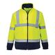 Portwest Hi-Vis Two Tone Fleece, Size: M, Colour: Yellow/Navy, F301YNRM