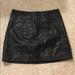 Free People Skirts | Free People Leather Skirt | Color: Black | Size: 4