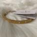 Kate Spade Jewelry | Kate Spade Set In Stone Skinny Hinged Bangle Ylw | Color: Gold/Yellow | Size: Os