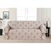 Kathy Ireland Home Chateau Box Cushion Sofa Slipcover Polyester in Gray | 96 W x 74 D in | Wayfair CHAT-SO-TP