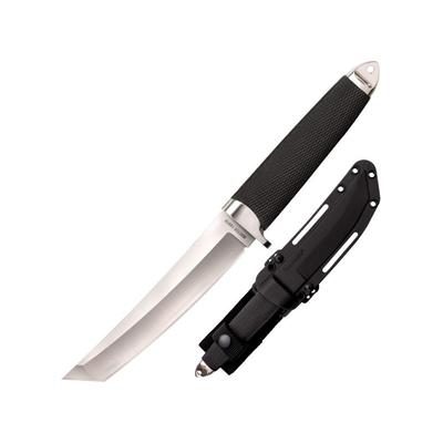 Cold Steel Master Tanto in San Mai 11 1/2in Fixed Knife Black/ Silver CS-35AB