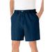 Men's Big & Tall Knockarounds® 6" Pull-On Shorts by KingSize in Navy (Size 3XL)