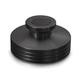 Dynavox Plattenspieler-Stabilizer PST330, Auflagegewicht für Plattenspieler aus Aluminium, Gewicht 330 g, mit Carbonauflagefläche und Inlay, Schwarz