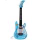 VGEBY1 Guitar Toy, Multifunctional Kids Bass Guitar Electric Guitar Toy with Sound and Lights Musical Instrument Toy(Blue)