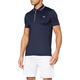 Lacoste Sport Men's DH6843 Polo Shirt, Marine/Marine-Blanc, M