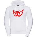 Berik The Eye Capuche, blanc-rouge, taille L