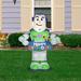 Gemmy Industries Toy Story Buzz Light Year Inflatable Polyester in Blue/Green/White | 42.13 H x 18.11 W x 21.26 D in | Wayfair G-445344