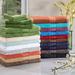 Ebern Designs Hannu Eco-Friendly Sustainable Cotton 6 Piece Assorted Bathroom Towel Set 100% Cotton in Green/Blue/White | 27 W in | Wayfair