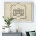 Ophelia & Co. 'Plan for the Baths of' - Picture Frame Graphic Art on Canvas Canvas, Solid Wood | 18.5 H x 24.5 W x 1.5 D in | Wayfair