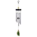 Dakota Fields Green Agate Wind Chime Metal | 20 H x 3 W x 3 D in | Wayfair 8CC1F8043843479CAD73070C8F2B8513