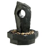 Millwood Pines Gropius Infinity Cascading Fountain w/ LED Light, Resin | 28 H x 21 W x 18 D in | Wayfair 4889EB9C5AB743A9B4D3DF1D3A0D9968