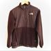 The North Face Jackets & Coats | The North Face Fleece Jacket Coat Brown Floral L | Color: Brown | Size: Lg