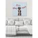 The Holiday Aisle® Holiday - Joy Love Peace by Cathy Walters - Wrapped Canvas Print Canvas | 24 H x 24 W x 1.5 D in | Wayfair