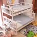 Mehrab Twin Over Full Standard Bunk Bed w/ Shelves by Harriet Bee in White | 62 H x 54 W x 92 D in | Wayfair 28EBE2B3CDF841E1ADF9E30A091F01F4