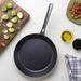 Viking Blue Carbon Steel 10 Inch Fry Pan Non Stick/Carbon Steel in Black/Gray | 12" W | Wayfair 40341-1112