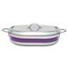 Bon Chef Stainless Steel Rectangular Braiser w/ Lid Stainless Steel in Indigo | 4 H x 15 W in | Wayfair 71004-CF2-P