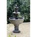 Mission Tiered Cast Stone Fountain Florence & New Italian Art Company | 54 H x 30 W x 30 D in | Wayfair 3511AS