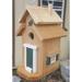 Millwood Pines Palmore Cottage 13 in x 7 in x 7 in Birdhouse Wood in Brown/Green | 13 H x 7 W x 7 D in | Wayfair 5BF05769A8F94F689F03E3C258C99B64