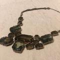 Madewell Jewelry | Madewell Stone Statement Necklace | Color: Green | Size: Os