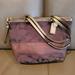 Coach Bags | Brown Coach Bag With Gold Straps - Used Once! | Color: Brown/Gold | Size: Os