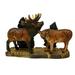 Loon Peak® Cullens Figurine Wood in Brown/Gray | 6.25 H x 10.5 W x 4 D in | Wayfair 0D51A1694DD24535B09EA159CAF361AF
