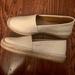 Gucci Shoes | Gucci White Leather Gg Espadrilles | Color: White | Size: 7