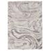 "Jaipur Living Crescendo Abstract Gray and Ivory Area Rug (5'3""X7'7"") - RUG147670"
