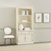 Tuscan Cabinet & Hutch with Shelves - Black - Ballard Designs - Ballard Designs