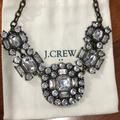 J. Crew Jewelry | J. Crew Crystal Stone Statement Necklace Vintage | Color: Brown/Silver | Size: Os