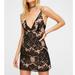 Free People Dresses | Free People Shimmers Sequin Embroidered Dress | Color: Black/Tan | Size: 2