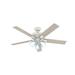 Hunter Fan Whittier 52 Inch Ceiling Fan with Light Kit - 50854