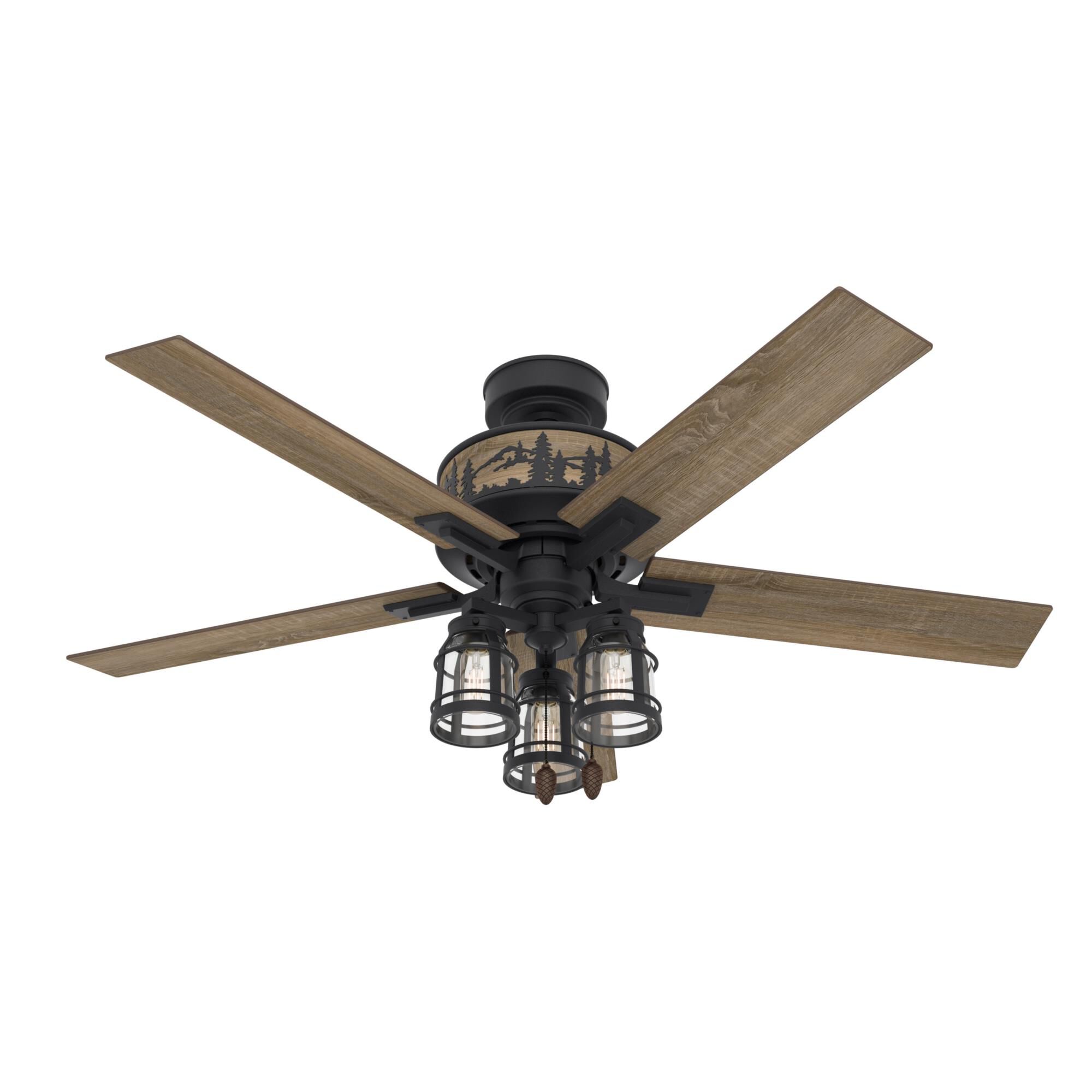 Hunter Fan Vista 52 Inch Ceiling Fan with Light Kit - 50169