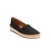 Extra Wide Width Women's The Spencer Slip On Flat by Comfortview in Black (Size 9 WW)