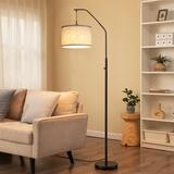 George Oliver Mccurry 68" Arched Dimmable Floor Lamp Metal in Yellow | 68 H x 10.2 W x 10.2 D in | Wayfair 4C44392D6A9D467F9B46D04055B9FDE2