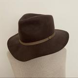 Madewell Accessories | Madewell Scala Wool Fedora Nwt | Color: Gray | Size: Os