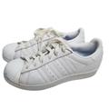 Adidas Shoes | Adidas Superstar White Leather Womens Size 7.5 | Color: White | Size: 7.5
