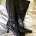 J. Crew Shoes | J. Crew Made In Italy Leather Boots | Color: Black | Size: 9