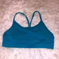 Lululemon Athletica Intimates & Sleepwear | Lululemon Flow Y Bra, Lululemon Clothes, Lululemon Bra, Lululemon Athletica | Color: Blue/Green | Size: 6