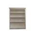 Lark Manor™ Breithaup 36" W Solid Wood Standard Bookcase Wood in White | 48 H x 36 W x 13 D in | Wayfair 42BD9F480EEA4BD9B574AEEDBAC42BFD