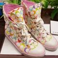 Coach Shoes | Coach Lace Upsneakers | Color: Pink/White | Size: 7